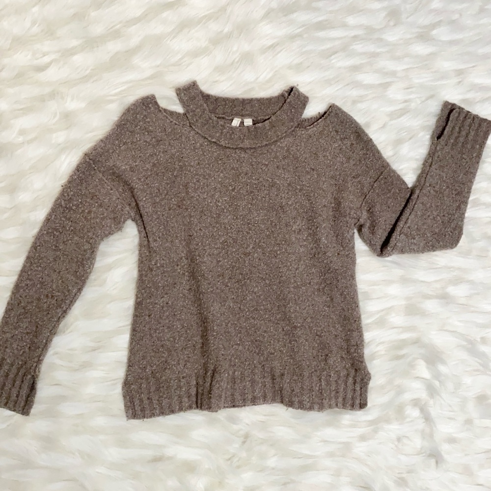 Anthropologie Moth Cutout Sweater – Size M